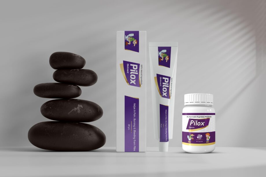2 Piles Capsule Bottle (60 Each), 2 Ointment- 100% Effective & Safe