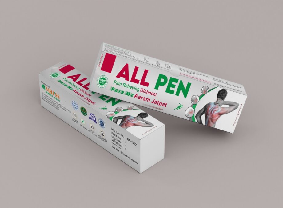All PEN Pain Relief Ointment (Pack Of 2)