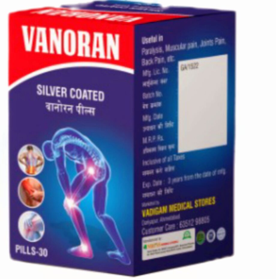 Vanoran Roll-ON Oil 75 ml + Vanoran Tab 30 + Allpen Ointment 30g. (2 pcs.)